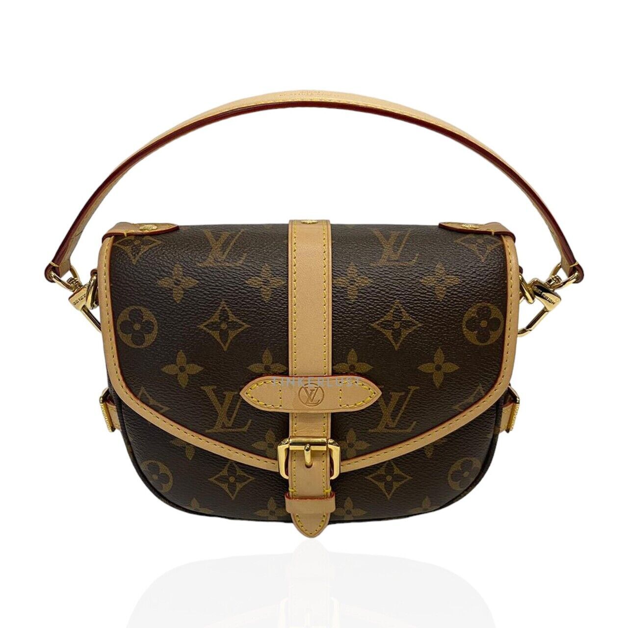 tas shoulder-bag Louis Vuitton Saumur BB Monogram 2023 Chip